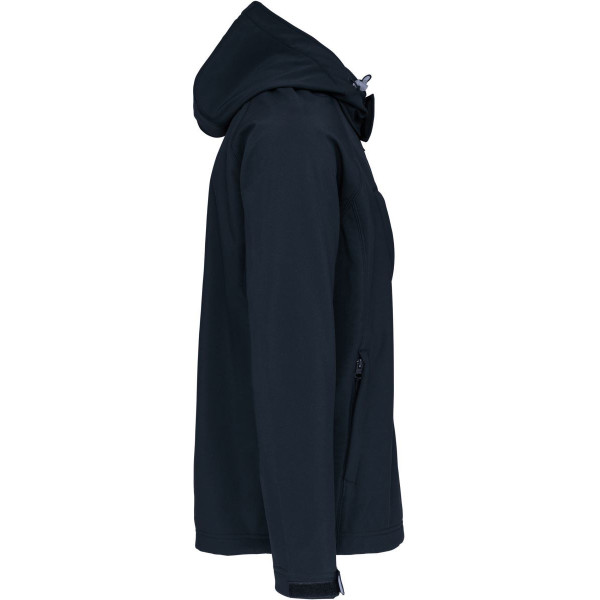 Veste softshell à capuche amovible homme Kariban