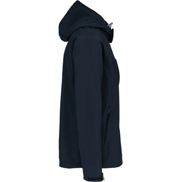 Veste softshell à capuche amovible homme Kariban