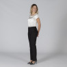 Pantalon Avec Élastique À L'Arrière Trivial Femme