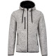 Veste à capuche chinée homme ProAct
