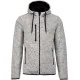 Veste à capuche chinée homme ProAct