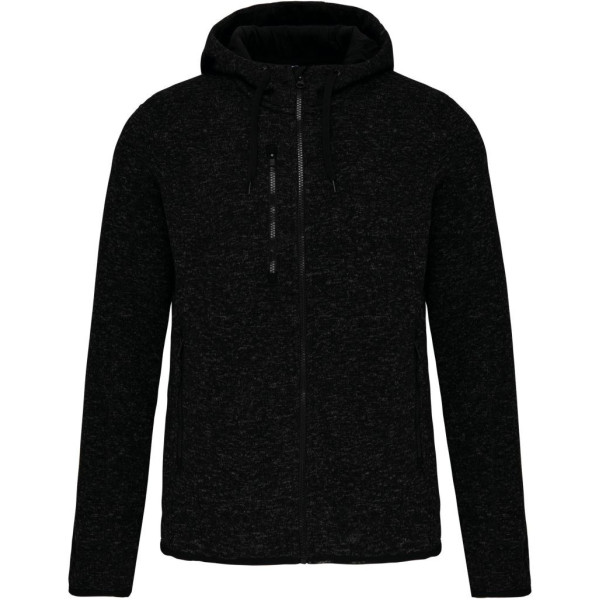 Veste à capuche chinée femme ProAct