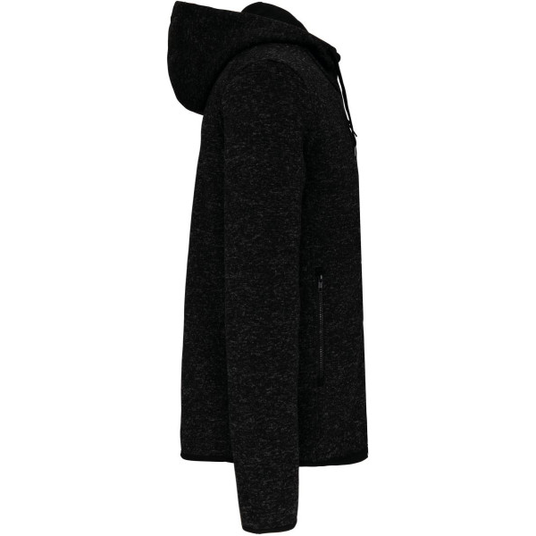 Veste à capuche chinée femme ProAct