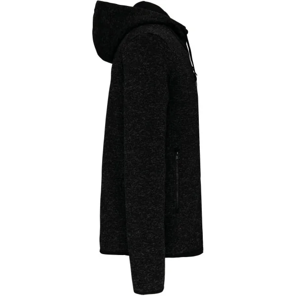 Veste à capuche chinée femme ProAct
