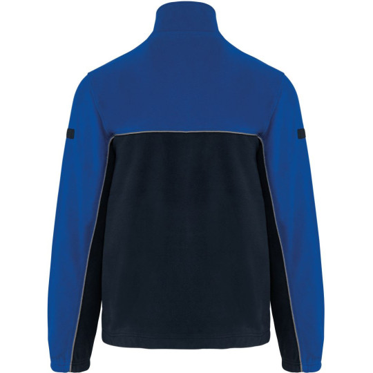Veste micropolaire bicolore écoresponsable unisexe WK