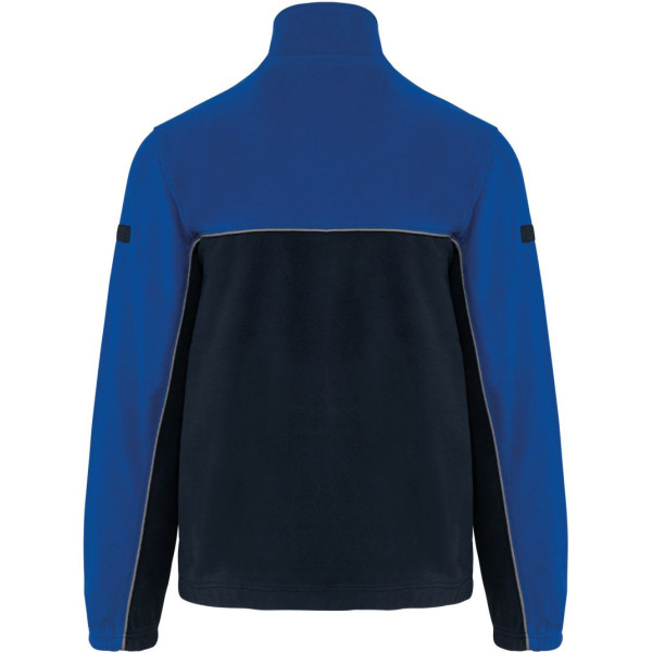 Veste micropolaire bicolore écoresponsable unisexe WK