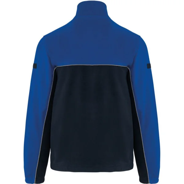 Veste micropolaire bicolore écoresponsable unisexe WK