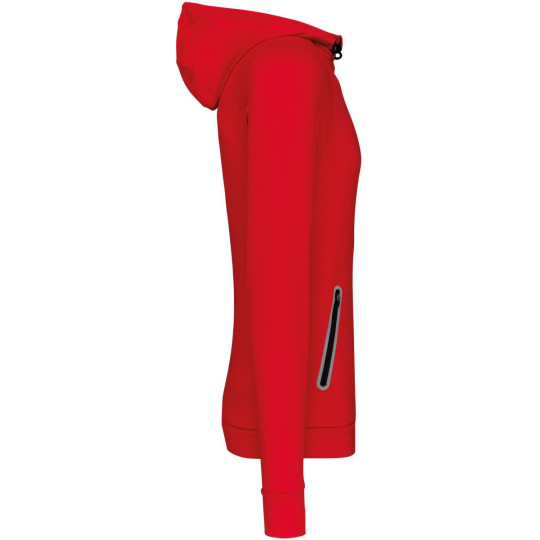 Sweat-shirt à capuche 1/4 zip sport unisexe ProAct