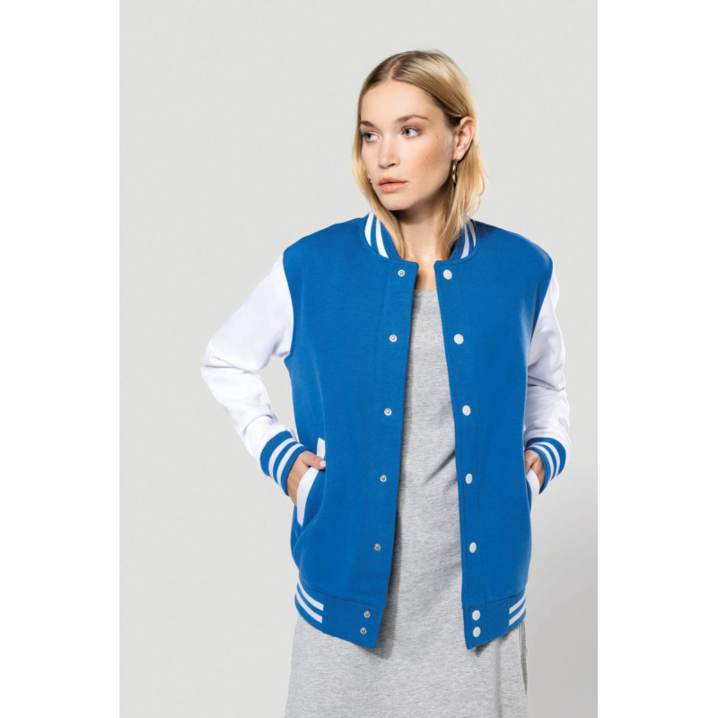 Blouson molleton teddy unisexe Kariban