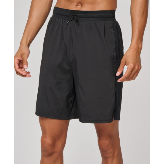 Short écoresponsable 2 en 1 avec sous short intégré homme ProAct