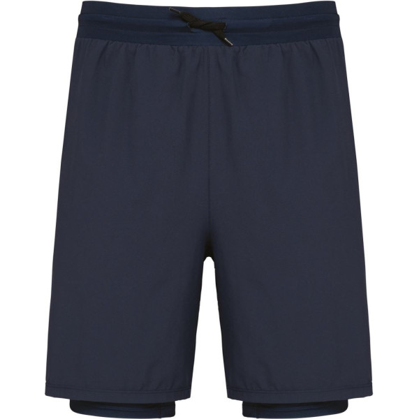 Short écoresponsable 2 en 1 avec sous short intégré homme ProAct
