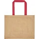 Sac en jute avec poigénes en toile de coton teintée PAROS Ubag