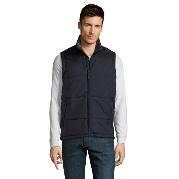 Bodywarmer matelass sans manche 100% polyamide WARM Homme Sol's