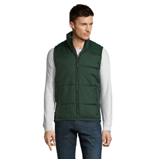 Bodywarmer matelass sans manche 100% polyamide WARM Homme Sol's