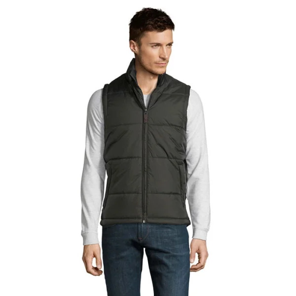 Bodywarmer matelass sans manche 100% polyamide WARM Homme Sol's