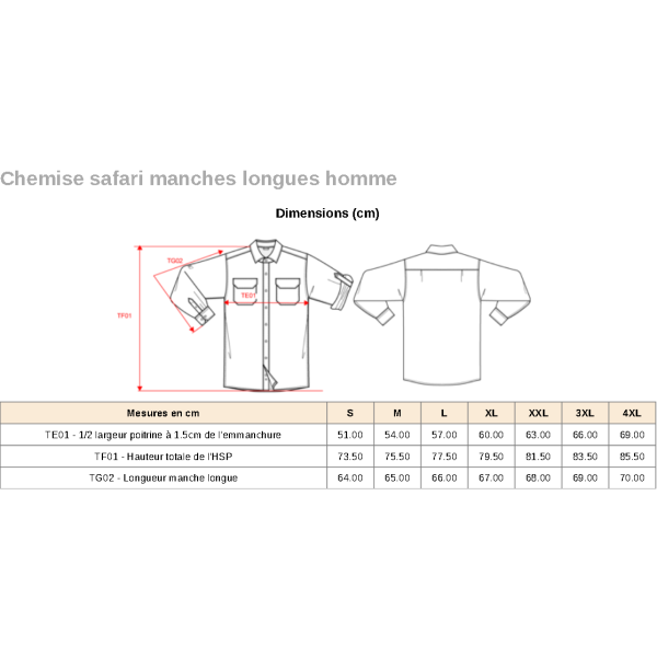 Chemise Safari Femme Karibean