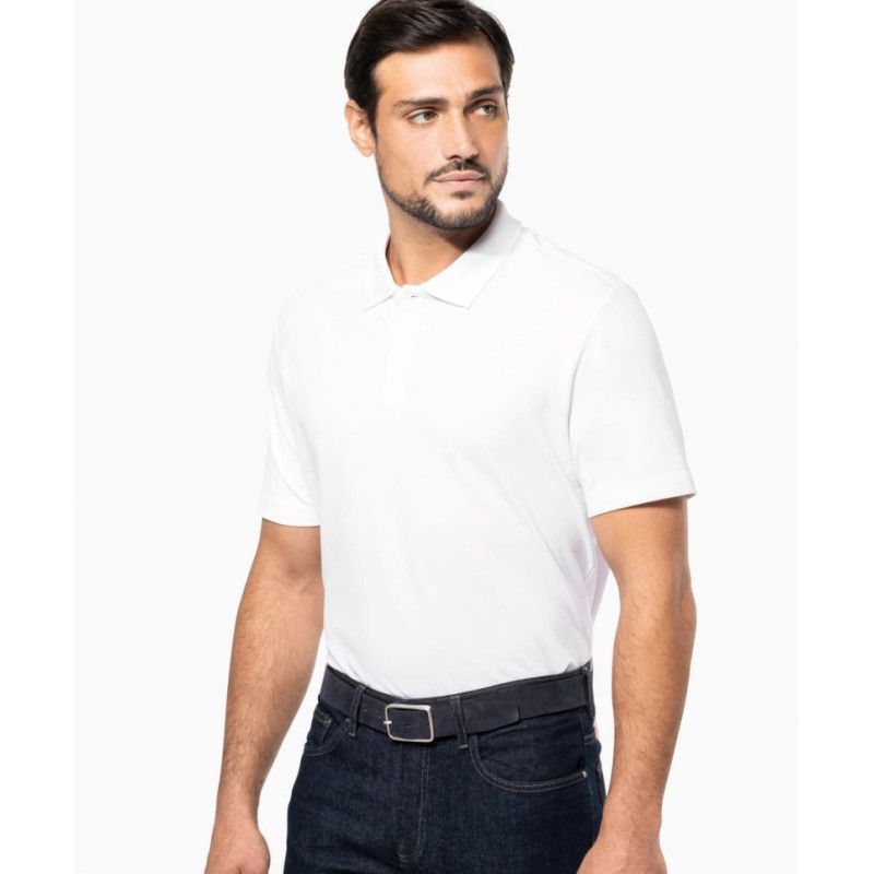 Polo Supima® manches courtes homme Premium