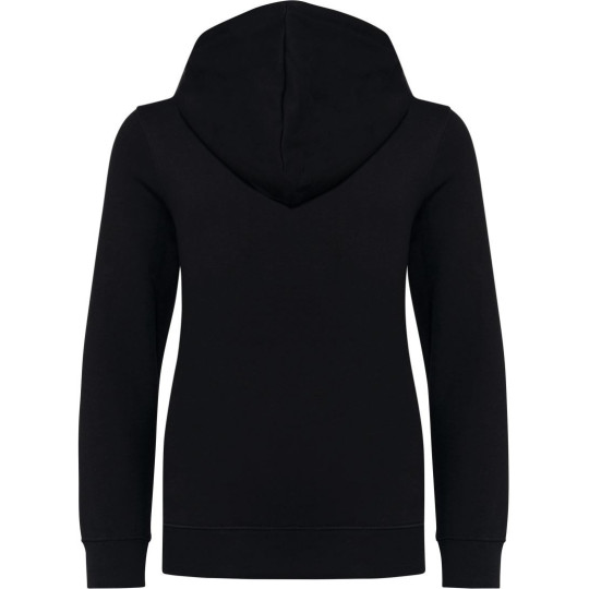 Sweat-shirt à capuche contrastée à motifs enfant unisexe Kariban