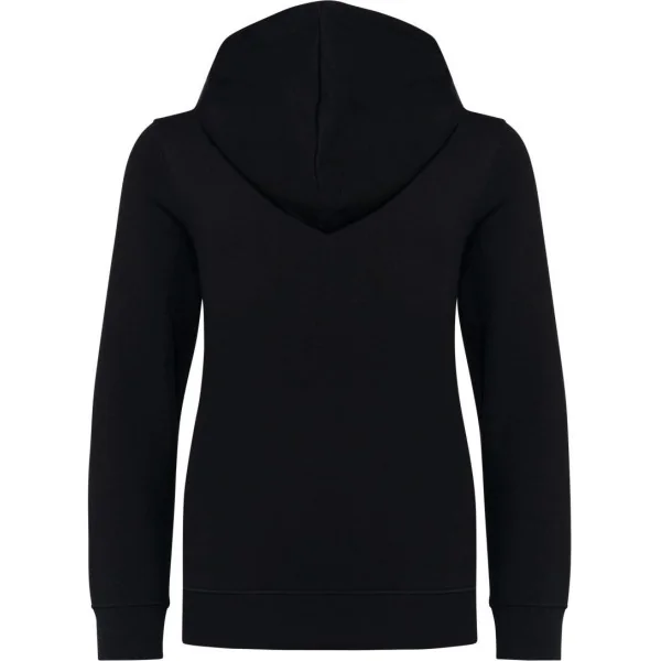 Sweat-shirt à capuche contrastée à motifs enfant unisexe Kariban