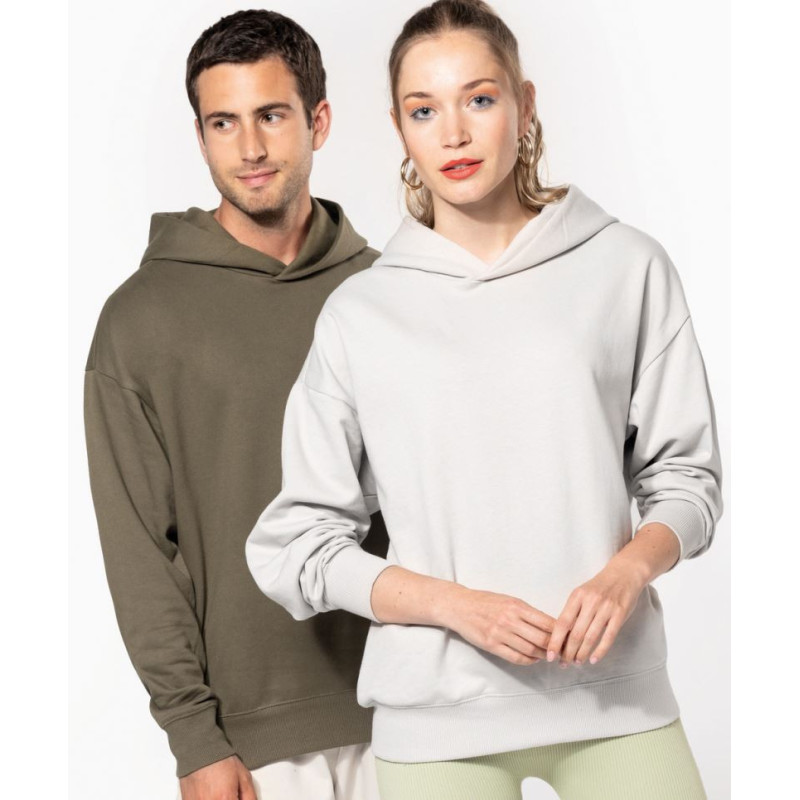 Sweatshirt à capuche molleton oversize unisexe Kariban