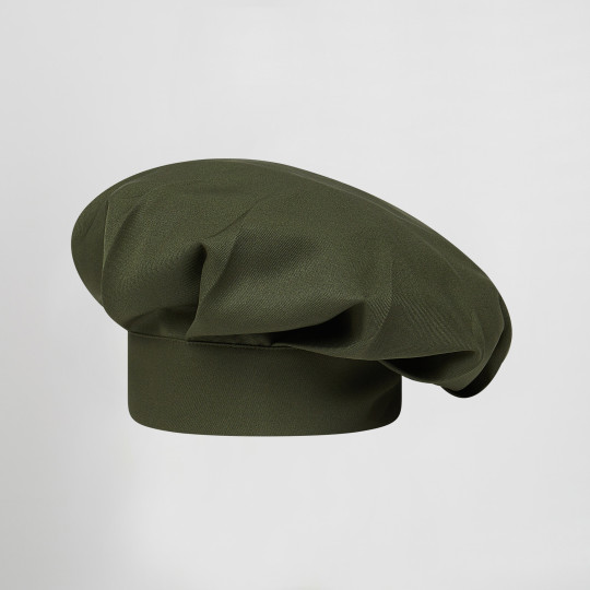 Toque Grand Chef Velcro Sergé Polyester Gary's Workwear