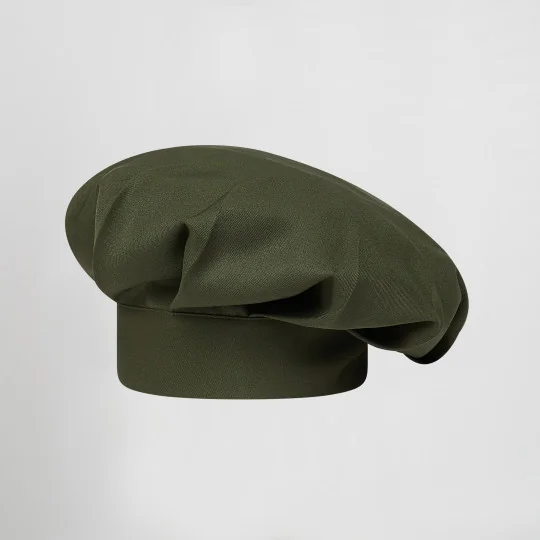 Toque Grand Chef Velcro Sergé Polyester Gary's Workwear
