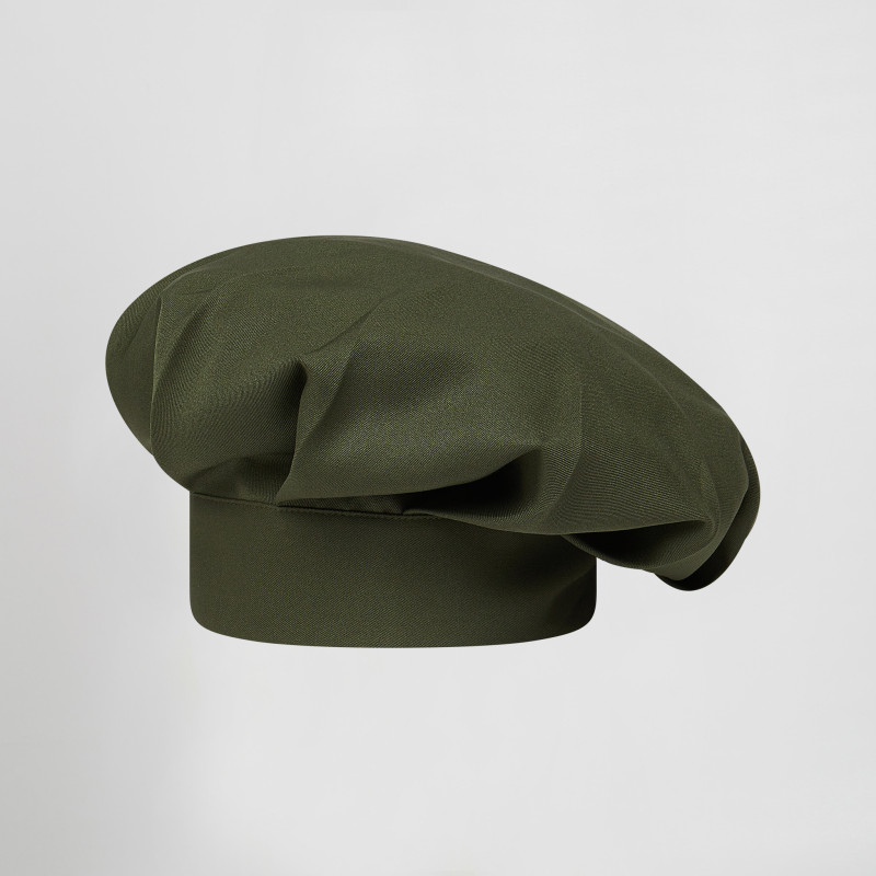 Toque Grand Chef Velcro Sergé Polyester Gary's Workwear