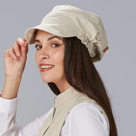 Casquette Gatsby Tissu Bio