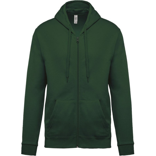 Sweat-shirt zippé capuche unisexe Kariban