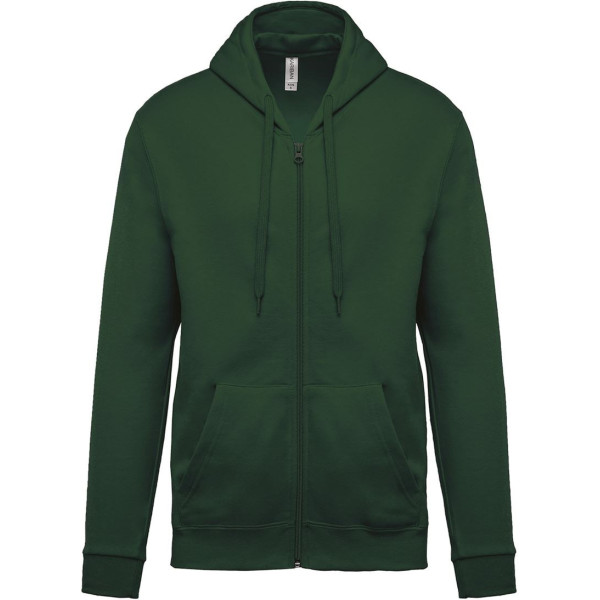 Sweat-shirt zippé capuche unisexe Kariban