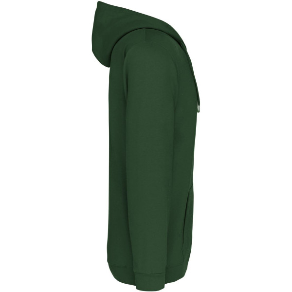 Sweat-shirt zippé capuche unisexe Kariban