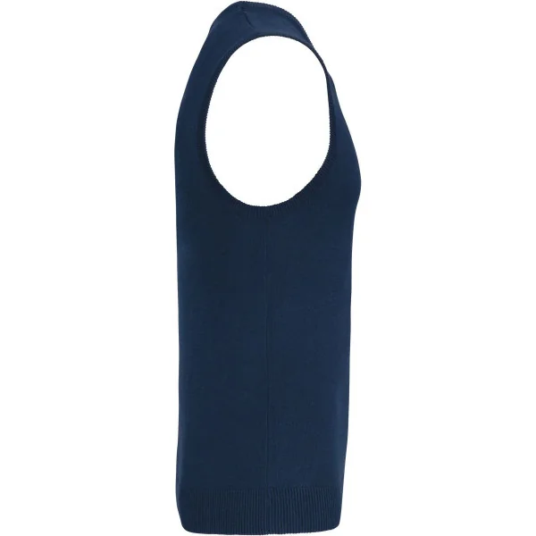 Pull col V sans manches Kariban