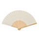 Eventail en bambou avec tissu en papier