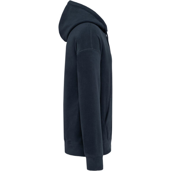 Sweat-shirt à capuche oversize en micropolaire recyclée unisexe Kariban