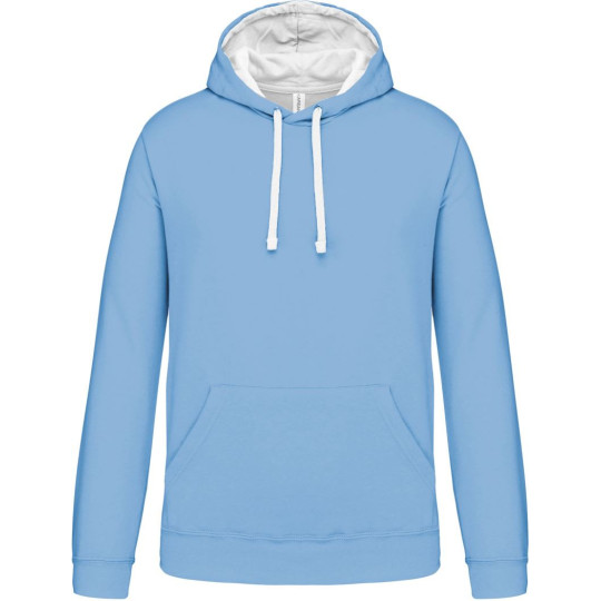 Sweat-shirt capuche contrastée homme Kariban