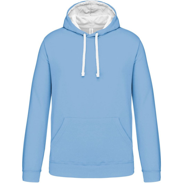 Sweat-shirt capuche contrastée homme Kariban