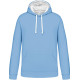 Sweat-shirt capuche contrastée homme Kariban