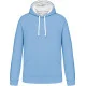 Sweat-shirt capuche contrastée homme Kariban