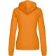 Sweat-shirt capuche contrastée femme Kariban