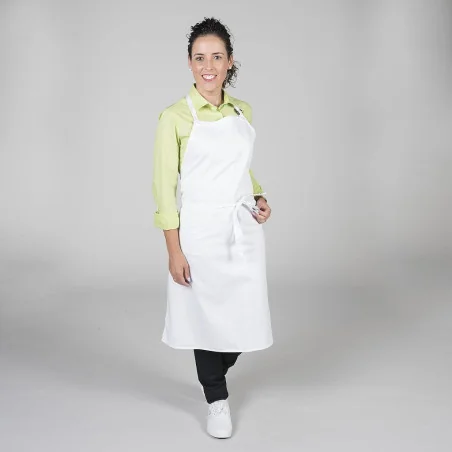 Tablier À Bavette Sergé 90X75 Unisexe