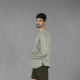 Chemise Homme Lin/Coton Col Mao Tiwi