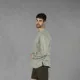 Chemise Homme Lin/Coton Col Mao Tiwi