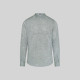 Chemise Homme Lin/Coton Col Mao Tiwi
