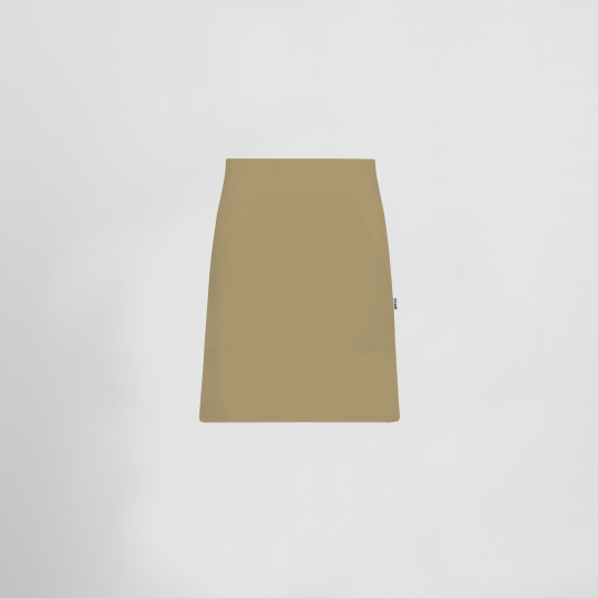 Tablier Sans Bavette Avec Poches Sergé Polyester 50X75 Cm Gary's