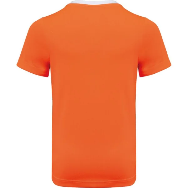 T-shirt de sport écoresponsable bicolore enfant ProAct