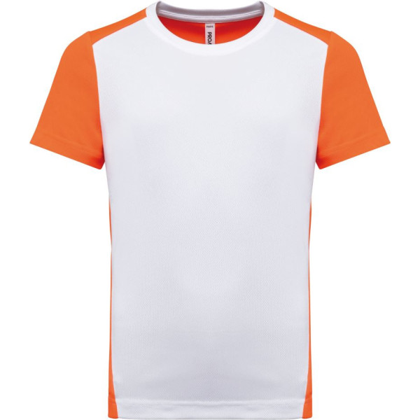 T-shirt de sport écoresponsable bicolore enfant ProAct