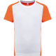 T-shirt de sport écoresponsable bicolore enfant ProAct