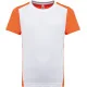 T-shirt de sport écoresponsable bicolore enfant ProAct
