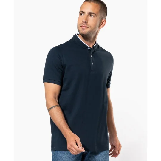 Polo col mao manches courtes homme Kariban