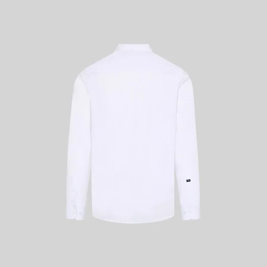 Chemise Homme M/L C/Mao Pop. Red Line